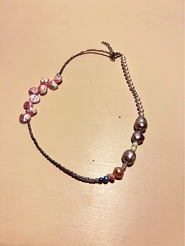 Gerçek İnci Tasarım Kolye - Görsel 6