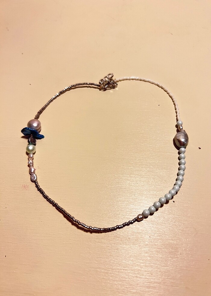 Gerçek İnci Tasarım Kolye - Görsel 3