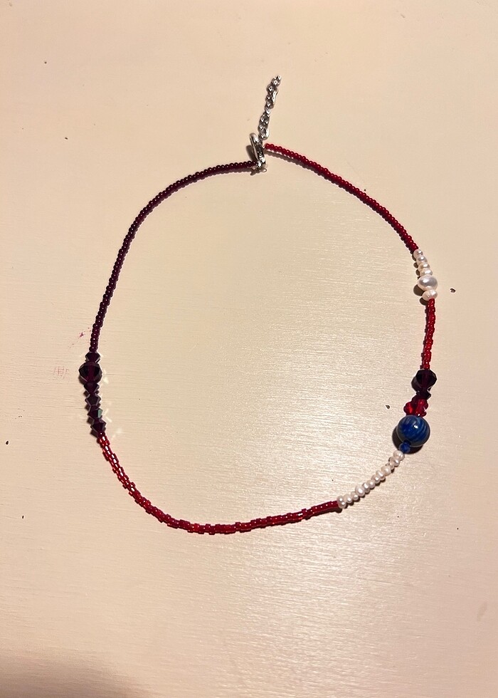 Gerçek İnci Tasarım Kolye - Görsel 4