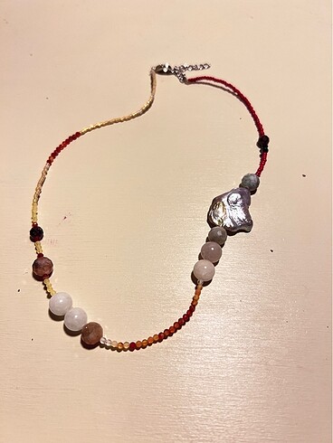 Gerçek İnci Tasarım Kolye - Görsel 5