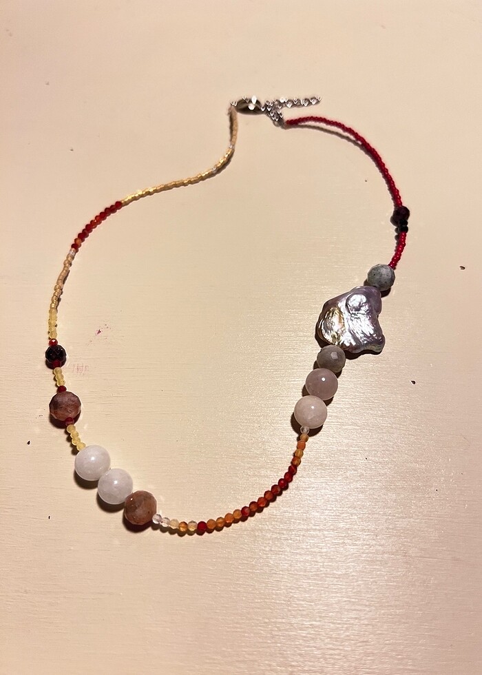 Gerçek İnci Tasarım Kolye - Görsel 5