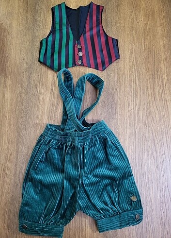 Mothercare bebek tulum ve yelek takım