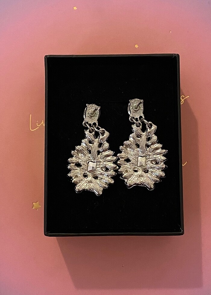 Tiffany co model Çelik çok parlak taşlı - Görsel 3