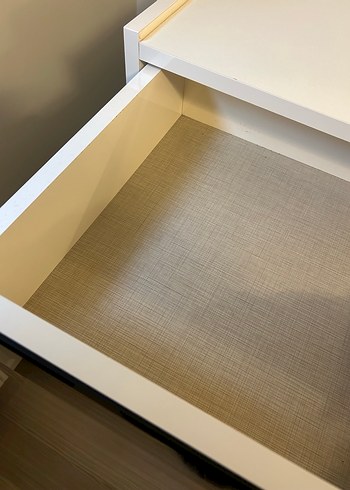 Gri cam aynalı Şifoniyer ve ayna - Görsel 3