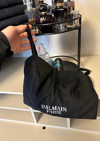 Siyah Balmain Paris takım - Görsel 2