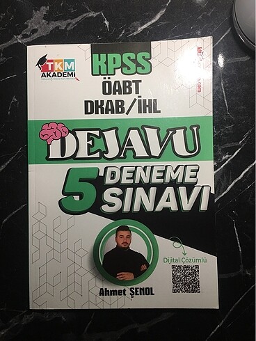 KPSS Dkab İHL Ahmet Şenol Deneme