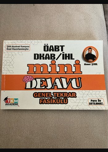 ÖABT DKAB/İHL Mini Dejavü Genel Tekrar Fasikülü