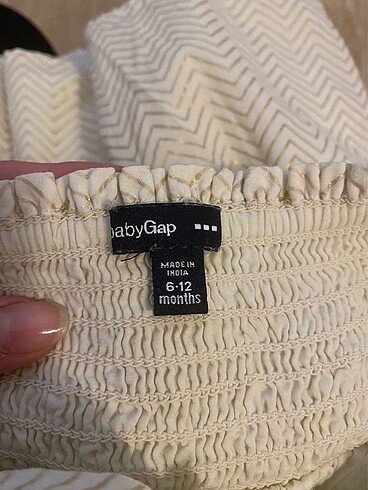 9-12 Ay Beden Gap Elbise