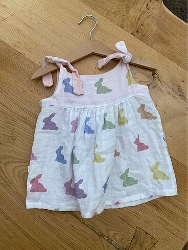 Zara DeuxLapin Müslin Elbise