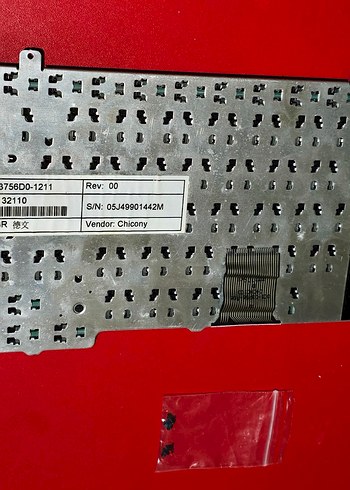 Packard Bell Easynote Laptoptan orj. çıkma İngilizce Klavye - Görsel 2