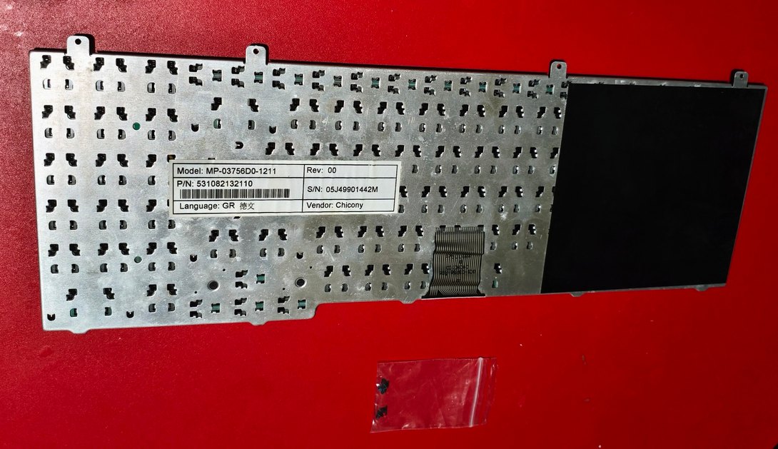 Packard Bell Easynote Laptoptan orj. çıkma İngilizce Klavye - Görsel 2