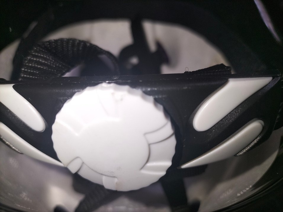 Renkli Baskılı Mavi Kask - Görsel 5