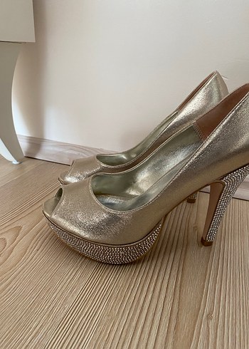 Doğan çanta platform topuklu ayakkabı - Görsel 3