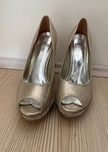 Doğan çanta platform topuklu ayakkabı - Görsel 2