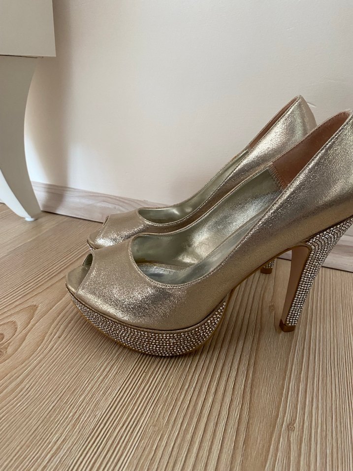 Doğan çanta platform topuklu ayakkabı - Görsel 3