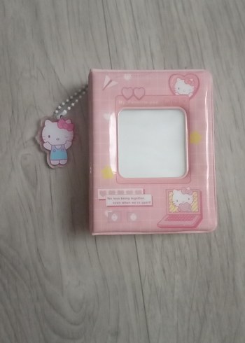 Pembe Pastel Hello Kitty li binder