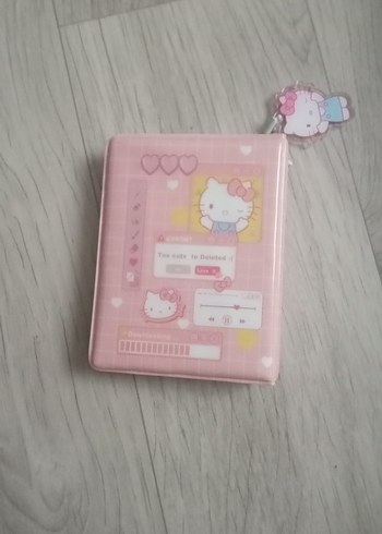  Pembe Pastel Hello Kitty li binder