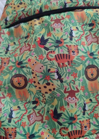 Çok Renkli Çocuk Okul Çantası - Görsel 8