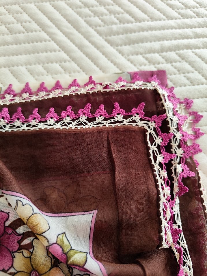 tığ oyası yazma - Görsel 2