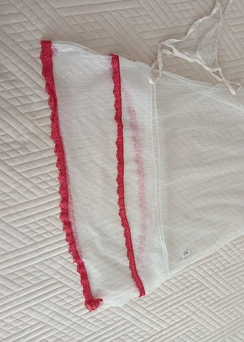 Diğer Beyaz Mini Askılı Fitted Gecelik