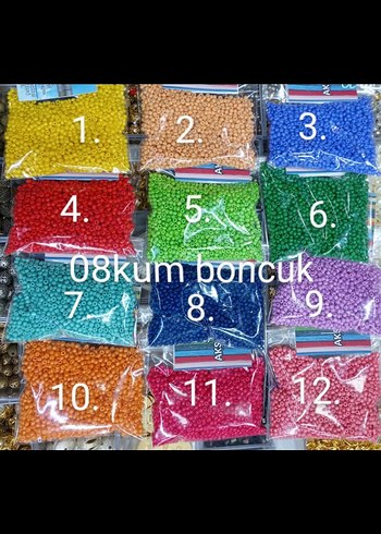 08 kum boncuk 3mm denk