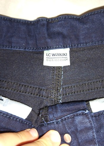 LC Waikiki Lacivert Midi Kadın Kot Pantolon