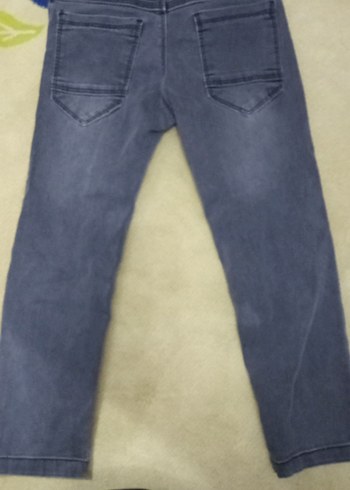 4 Yaş Beden Erkek Çocuk Gri Denim Pantolon