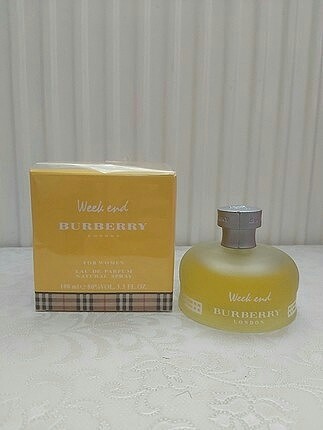 BURBERRY WEEKEND ORİJİNAL TESTER BAYAN PARFÜM. ENFES KOKU. SIFIR