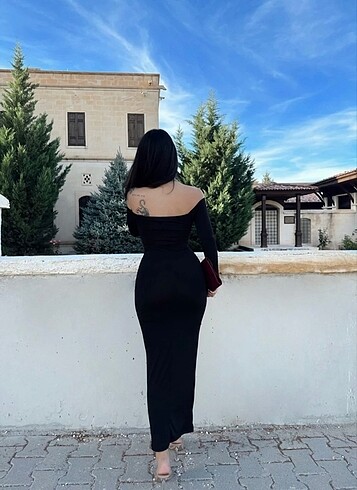 Diğer Kalp yaka madonna streç elbise