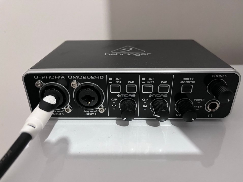 U-PHORIA UMC202HD 24-Bit/192kHz USB Ses Kartı - Görsel 2