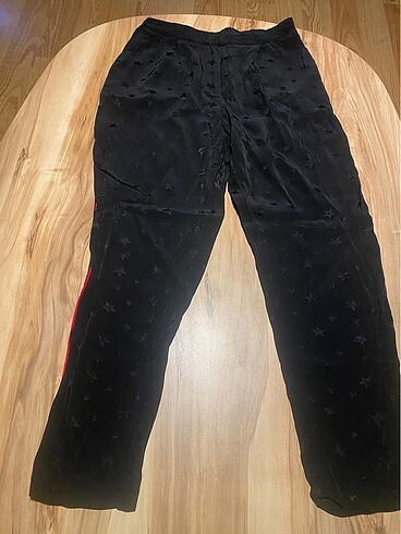 Saten yıldız desenli pantolon - Görsel 2