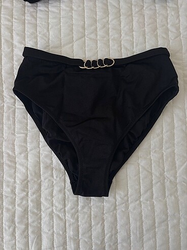 38 Beden Koton siyah bikini takım