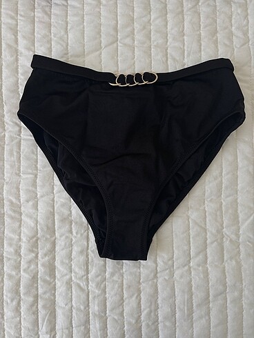 38 Beden siyah Renk Koton siyah bikini takım