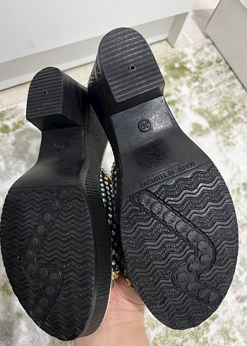 Kadın Terlik topuklu sıfır - Görsel 3