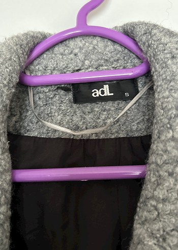 Gri Uzun Kışlık Kaban - Görsel 3