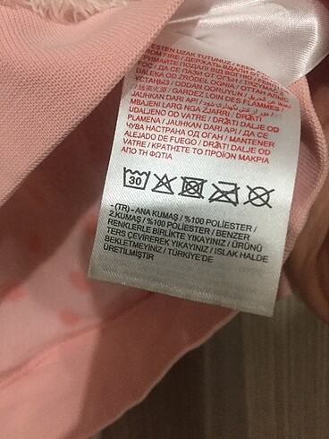 12-13 Yaş Beden pembe Renk Kız çocuk pijama takımı