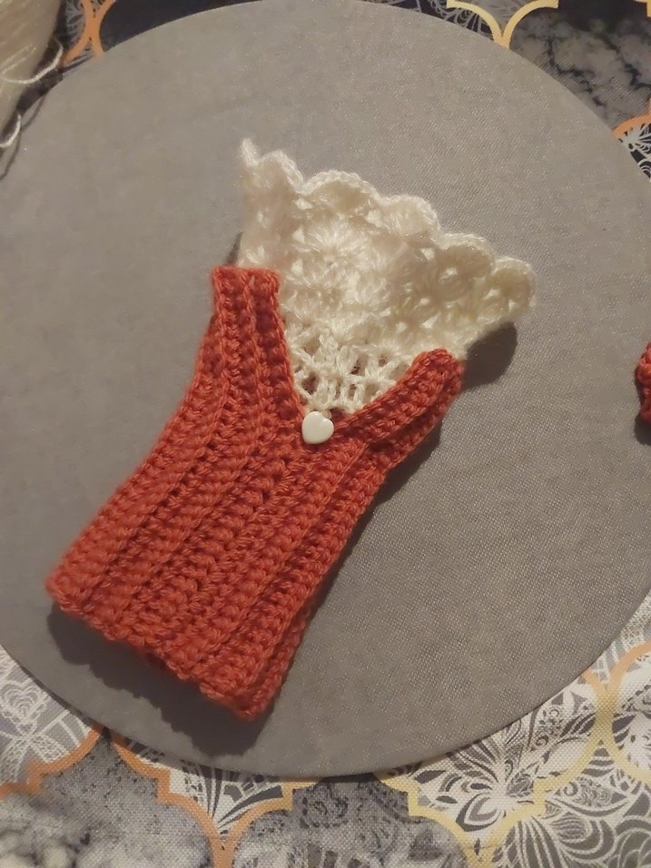 Bohem Tarzı Örgü Kadın Eldiveni - Görsel 5