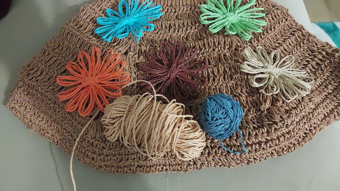 Çiçek Desenli Örgü Bohem Kadın Çantası - Görsel 3