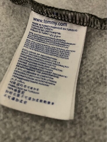 m Beden gri Renk Tommy hilfiger hırka