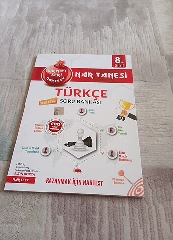 8 sınıf Nar Test Türkçe soru bankası zor seviye