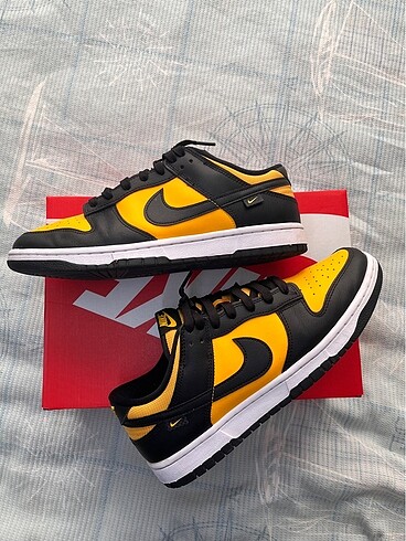 nike dunk low sarı siyah