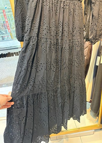 Beli lastikli fisto elbise - Görsel 3