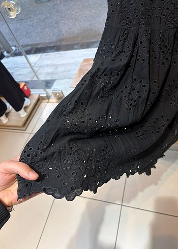 Fisto düğmeli beli kuşaklı elbise - Görsel 4