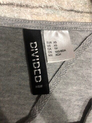 xs Beden H&M Crop
