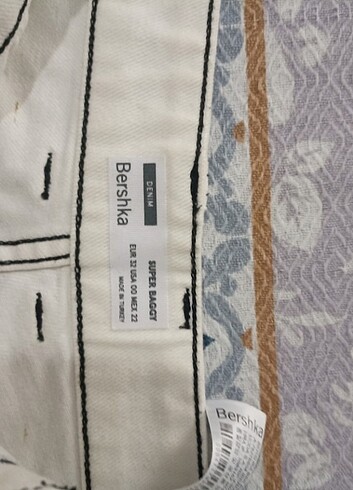 32 Beden Bershka baggy jean