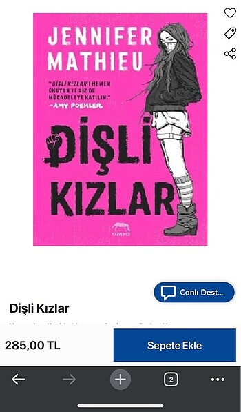  Dişli kızlar kitabı