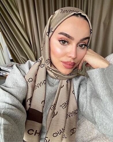Chanel desen kaşmir şal