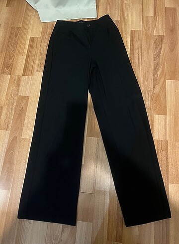 Bershka Bershka siyah kumaş pantolon