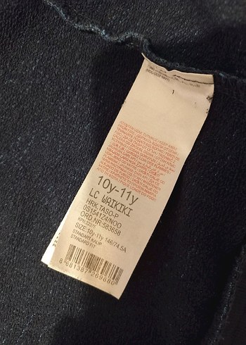 lcwaikiki 10-11 yaş Kapüşonlu Fermuarlı lacivert Sweatshirt - Görsel 7