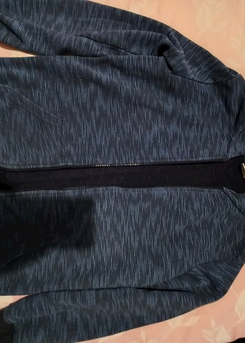 lcwaikiki 10-11 yaş Kapüşonlu Fermuarlı lacivert Sweatshirt - Görsel 3